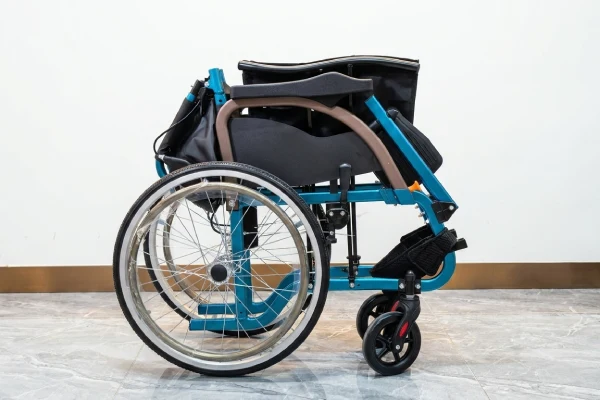 Folded Wheelchair