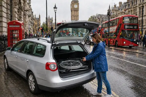 Wheelchair Rental London Inside Car Boot